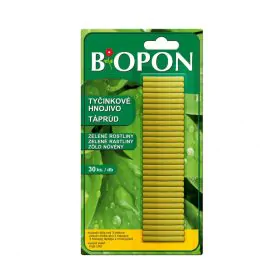 Tyčinkové hnojivo Biopon pre zelené izbové rastliny 30 ks
