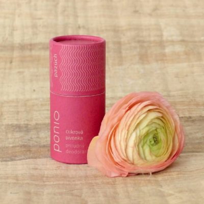 ponio pazuch prirodny dezodorant cukrova pivonka ucinny proti poteniu s kvetinovou vonou