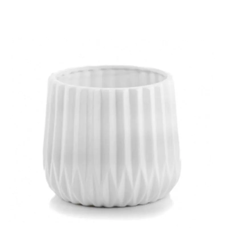 Dekoračný keramický črepník Elza 13 cm