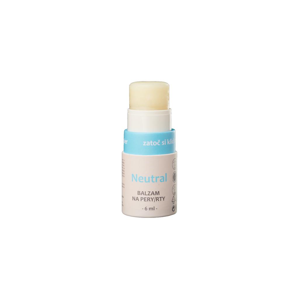 Kvitok – Balzam na pery Neutral 6 ml kvitok balzam na pery neutral prirodny