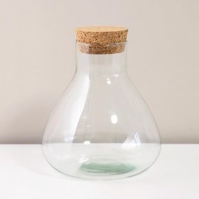 Nádoba na riasogule s korkom 17x20 cm