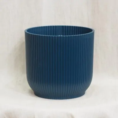 plastovy kvetinac premium strpes modry plantizia Plantizia.sk