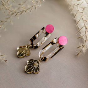 Handmade náušnice Sakura