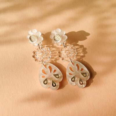 Handmade náušnice Boho flower bride handmade nausnice sina boho flower bride 4 Plantizia.sk