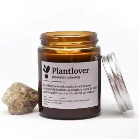 Sójová sviečka Plantlover levanduľa a fenikel 200 g