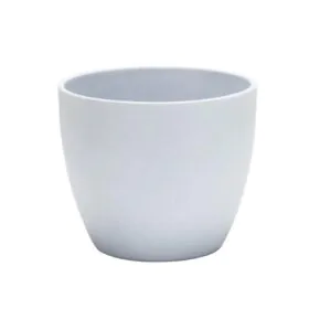 Keramický kvetináč Stone svetlosivý