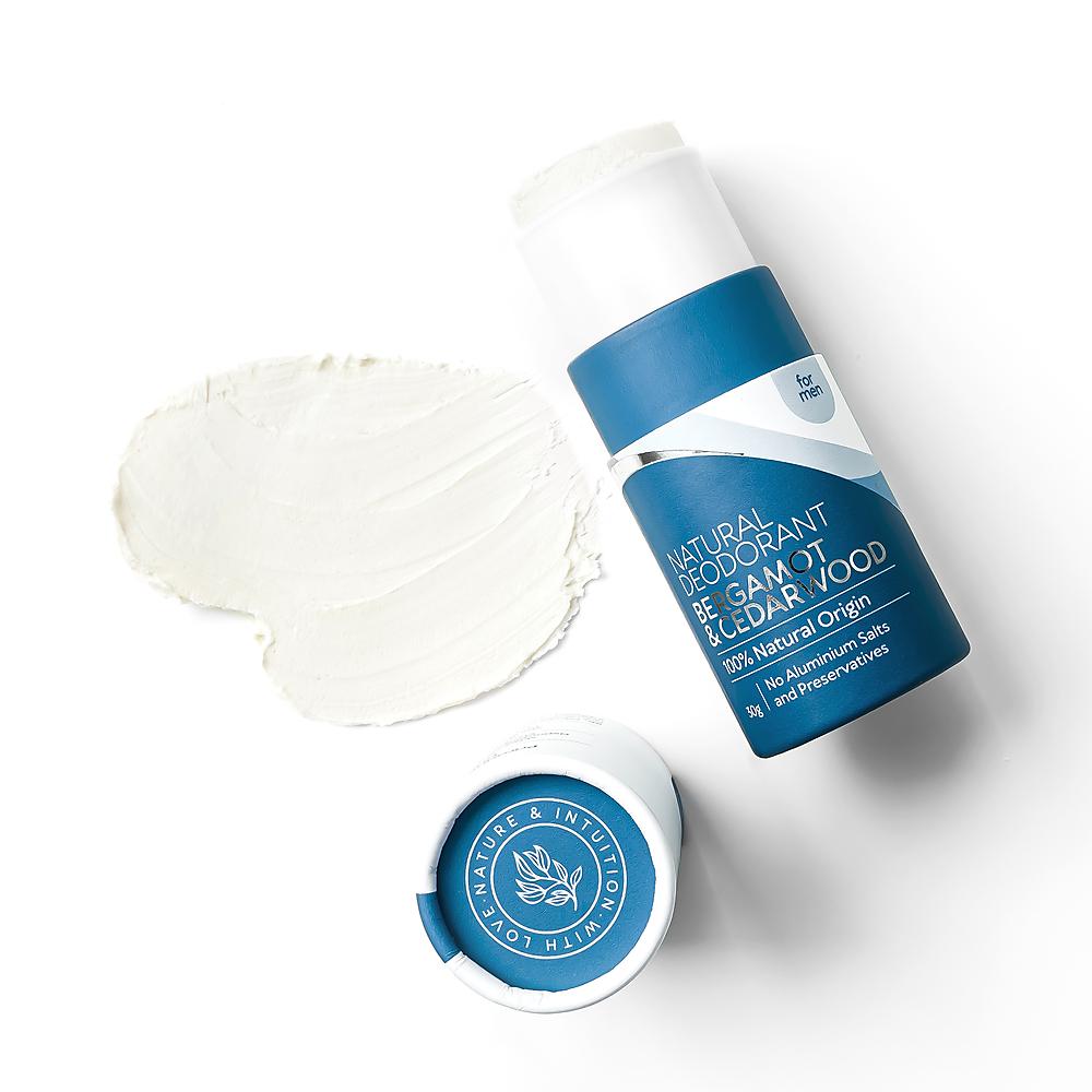 Natuint – Krémový dezodorant pre mužov 30 g natuint kremovy deodorant pre muzov prirodny bergamot a cedrove drevo