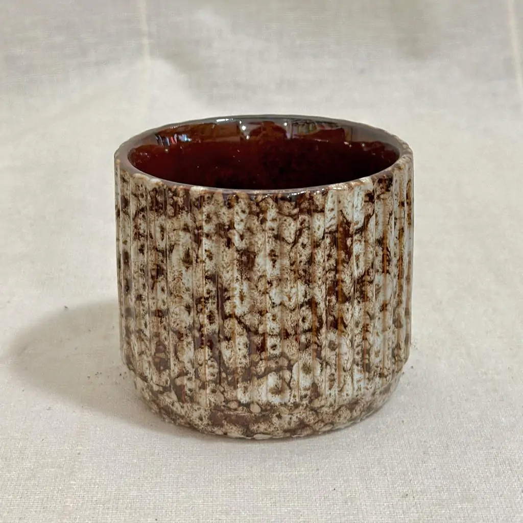 Dekoračný kvetináč Reef Brown 6 cm