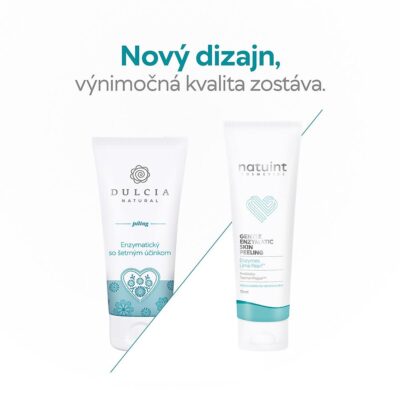 Natuint – Enzymatický peeling so šetrným účinkom 75 ml Natuint Enzymatický peeling so šetrným účinkom