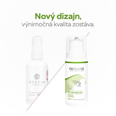 Natuint – Gél Aloe vera s bylinkami 100 ml Natuint Gel Aloe vera s bylinkami herbal rescue gel