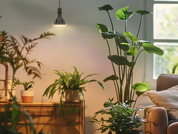 Ako vybrať správnu žiarovku pre vaše izbové rastliny: Svietenie na rastliny pomocou Grow lights rastove svetlo growlight pre izbove rastliny