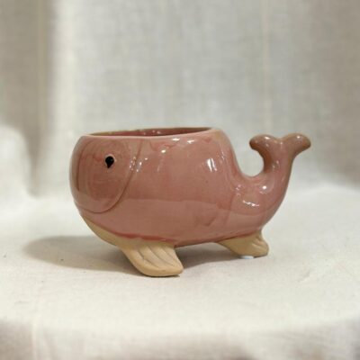 dekoracny keramicky crepnik kvetinac zvieratko velryba