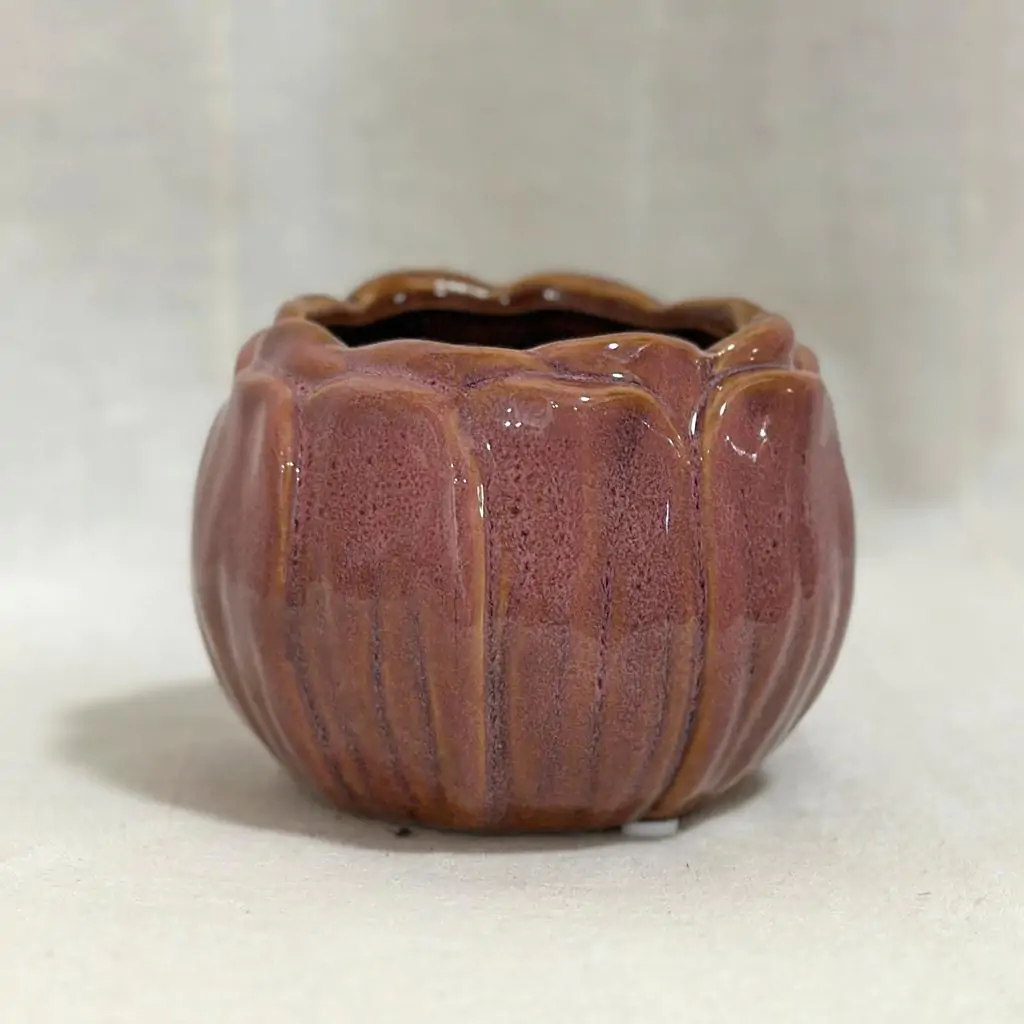 Dekoračný kvetináč Artisan pink petal 6 cm