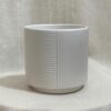Keramický kvetináč Pure biely keramicky kvetinac biely jednoduchy matny