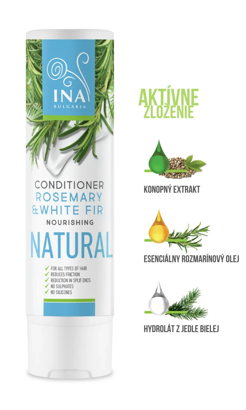 InaEssentials Prírodný kondicionér s rozmarínovým olejom
