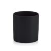 Keramický kvetináč Cylinder matný čierny
