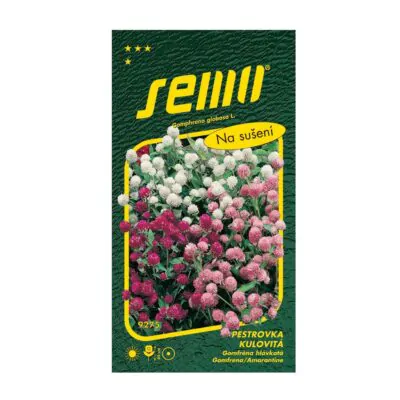 semienka pestrovka gulovita semena kvetov letnicky zo semien semo