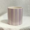 Dekoračný črepník Linea lilac 10 cm dekoracny crepnik kvetinac lilac fialovy