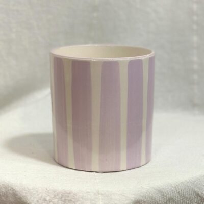 dekoracny crepnik kvetinac lilac fialovy