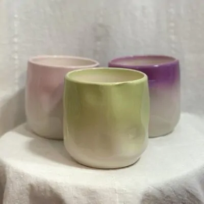 dekoracny keramicky kvetinac crepnik farebny ombre