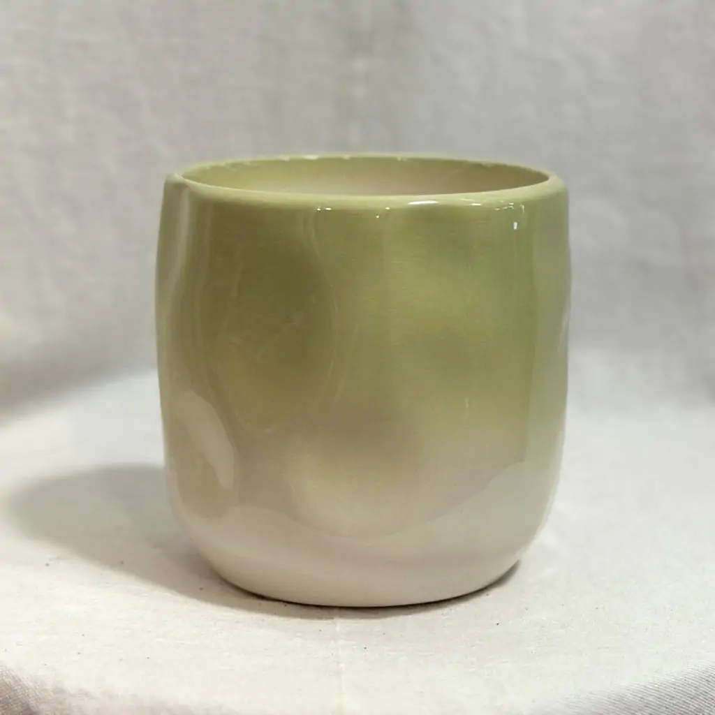 Dekoračný črepník Vibe light green 10 cm