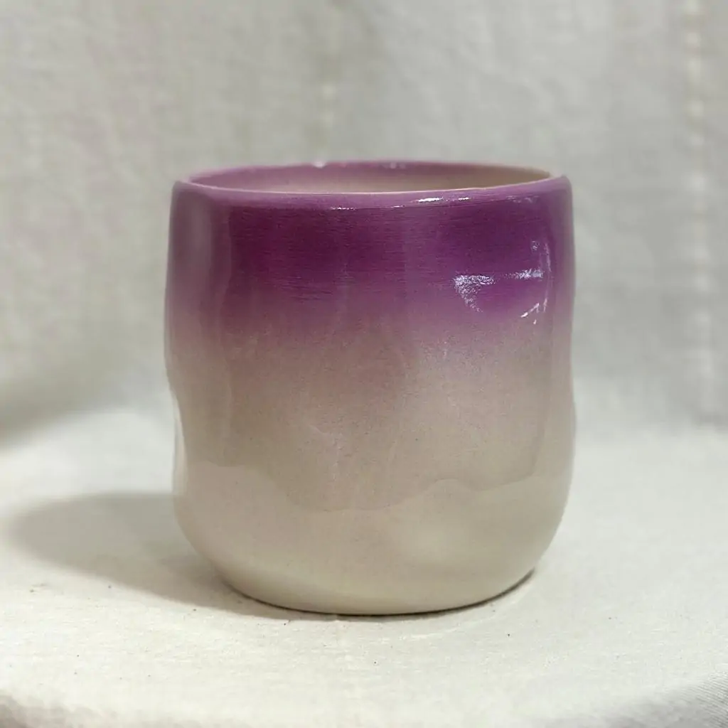 Dekoračný črepník Vibe violet 10 cm