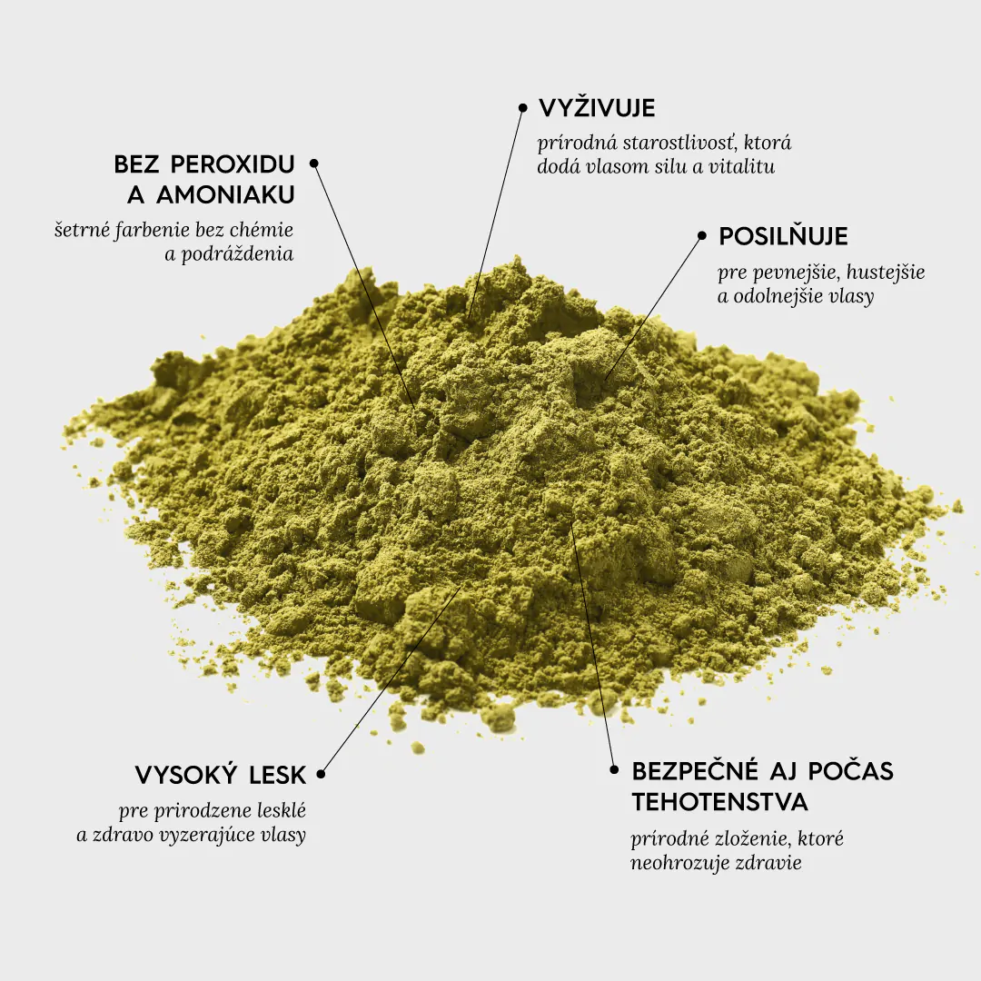 Voono – Henna Copper 100 g voono farba na vlasy prirodna bez chemikalii henna