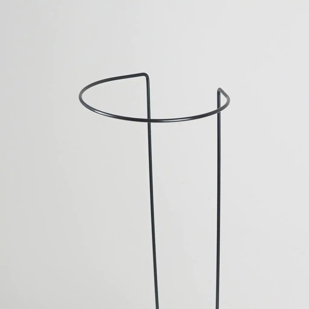 Dekoratívna opora na rastliny obruč Ø 14 cm dekorativna opora pre rastliny obruc kovova oporna tyc ku kvetom