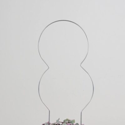 Dekoratívna opora na rastliny osmička dekorativna opora pre rastliny osmicka kovova oporna tyc ku kvetom