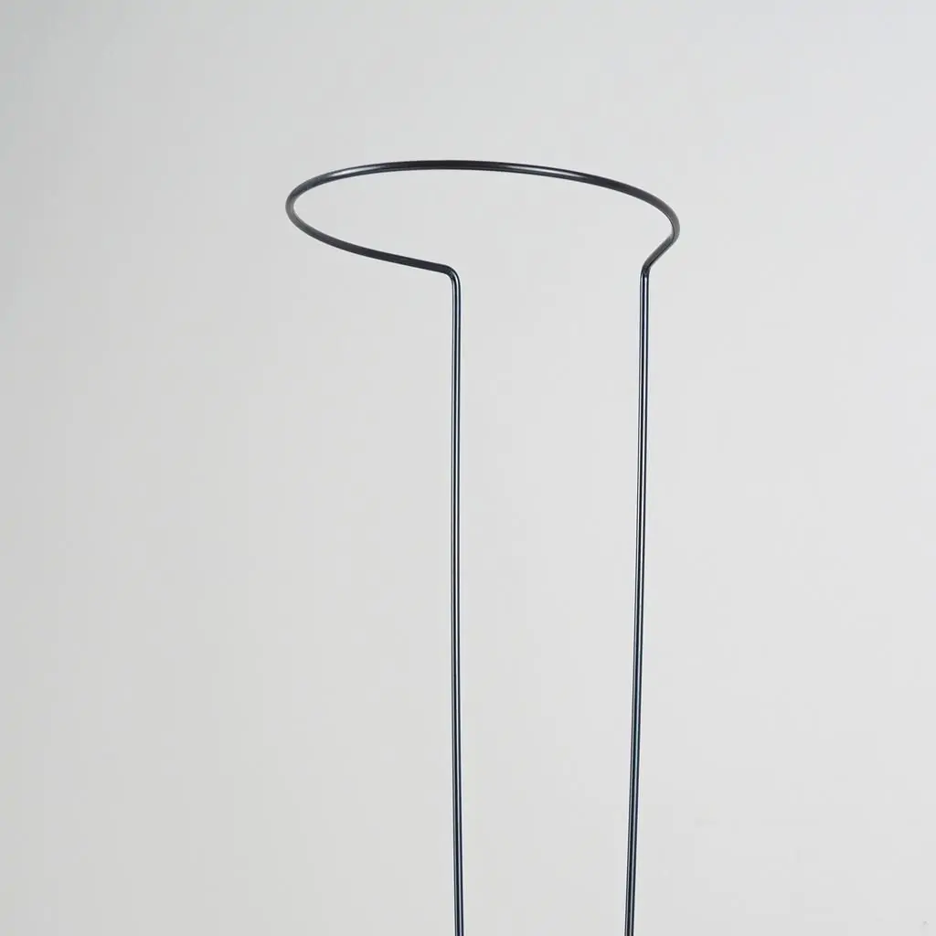 Dekoratívna opora na rastliny obruč Ø 14 cm dekorativna opora pre rastliny obruc kovova oporna tyc ku kvetom