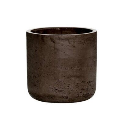 Kvetináč Charlie chocolate washed kvetinac charlie chocolate washed hnedy betonovy kvetinac