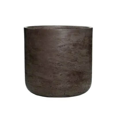 Kvetináč Charlie chocolate washed kvetinac charlie chocolate washed hnedy betonovy kvetinac