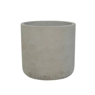kvetinac charlie grey washed sedy betonovy kvetinac