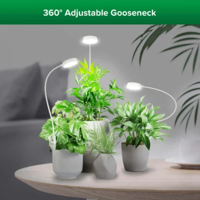 Rastové svietidlo na kvetináč SANSI LED GROW LIGHT 10W Rastové svietidlo na kvetináč SANSI LED GROW LIGHT 10W lampicka na kochlik