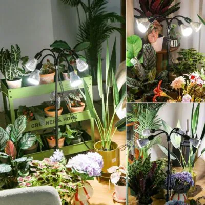 Rastové svietidlo na stojane SANSI LED GROW LIGHT 120W sansi led grow light svietidlo na stojane 120 w