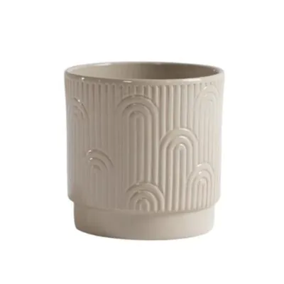 keramicky kvetinac sivy eno duo rainbow