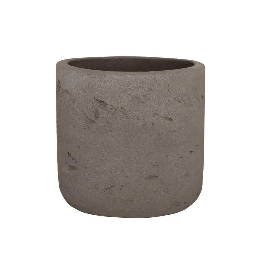 Kvetináč Charlie mocha washed kvetinac charlie mocha washed hnedy betonovy kvetinac