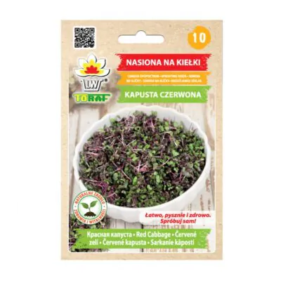 Červená kapusta semienka na klíčenie 10 g cervena kapusta semienka na klicenie microgreens klicky klickovanie