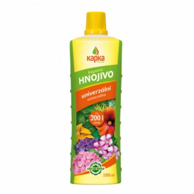 kapka tekute hnojivo univerzalne pre izbove aj balkonove rastliny