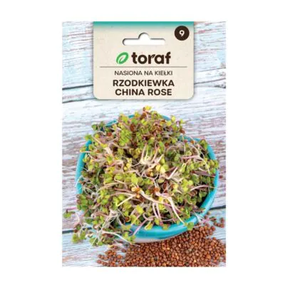 Reďkovka China Rose semienka na klíčenie 20 g redkovka china rose semienka na klicenie microgreens klicky klickovanie