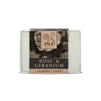 inaessentials prirodne mydlo ruza damascenska geranium