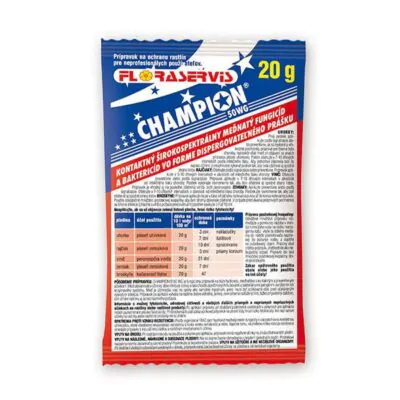 champion 50 wg floraservis postrek proti hubovym a bakterialnym chorobam