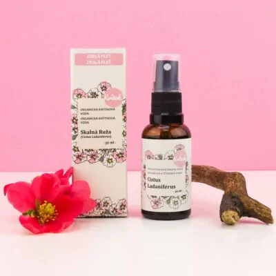 kvitok kvetinova voda skalna ruza cistus