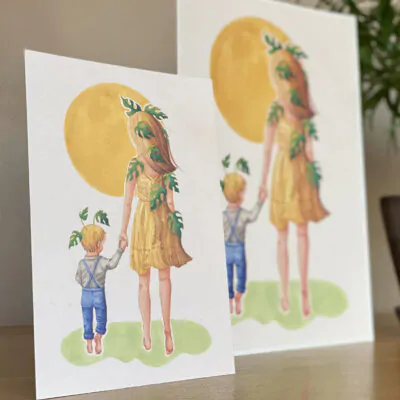Botanická ilustrácia Cesta za slnkom