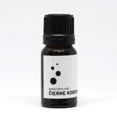 esencialny olej cierne korenie silica do difuzera aromalampy aromaterapia