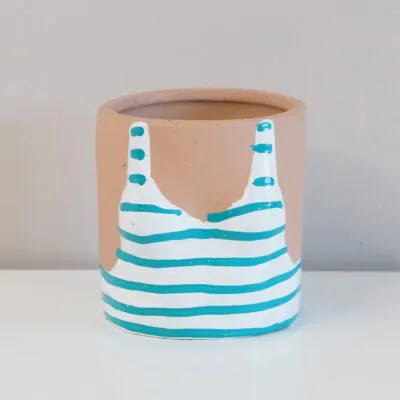 Izbové rastliny, riasogule a príslušenstvo keramicky crepnik plavky domaša jedinecny netradicny kvetinac