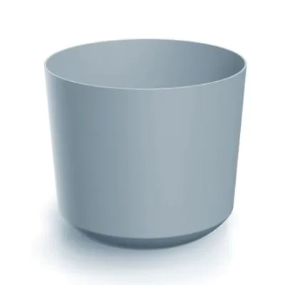 Plastový kvetináč svetlo šedý - 20 cm