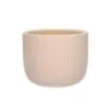 Keramický črepník Crema lines keramicky crepnik cream line plantizia Plantizia.sk