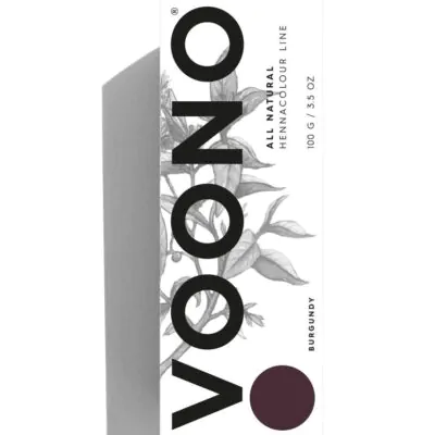 voono henna na vlasy burgundy prirodna farba
