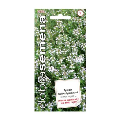 semienka tymian bylinky zo semien thymus vulgaris dobre semena